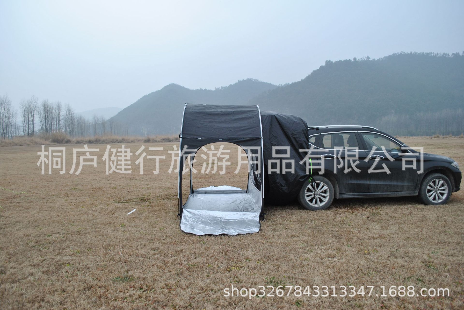 Cheap Goat Tents Outdoor Car Trunk Tent Sunshade Rainproof Tailgate Shade Awning Tent For SUV Car Self Driving Tour Barbecue Camping Tool   